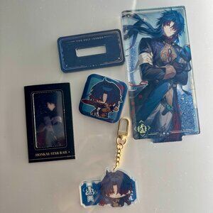 Honkai Star Rail HSR 星穹铁道 Blade Merchandise Keychain Badge Standee Film Card